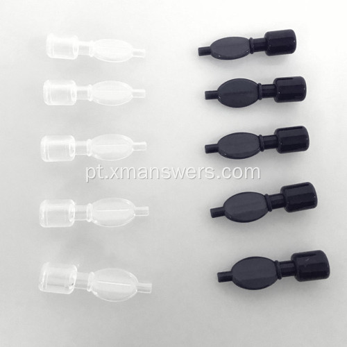 Máscaras de silicone para travesseiro nasal de oxigênio